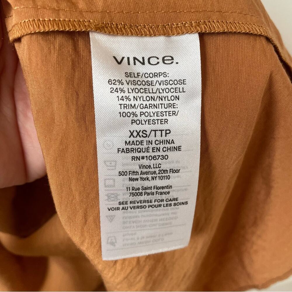 Vince Braid Trim Wrap Dress - Picture 6 of 7